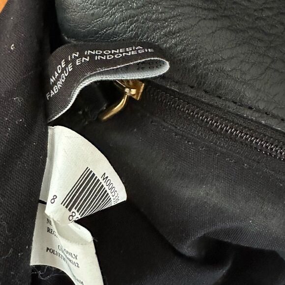 Marc By Marc Jacobs Pebble Black Leather Natasha Q Crossbody Bag Purse - Picture 9 of 15